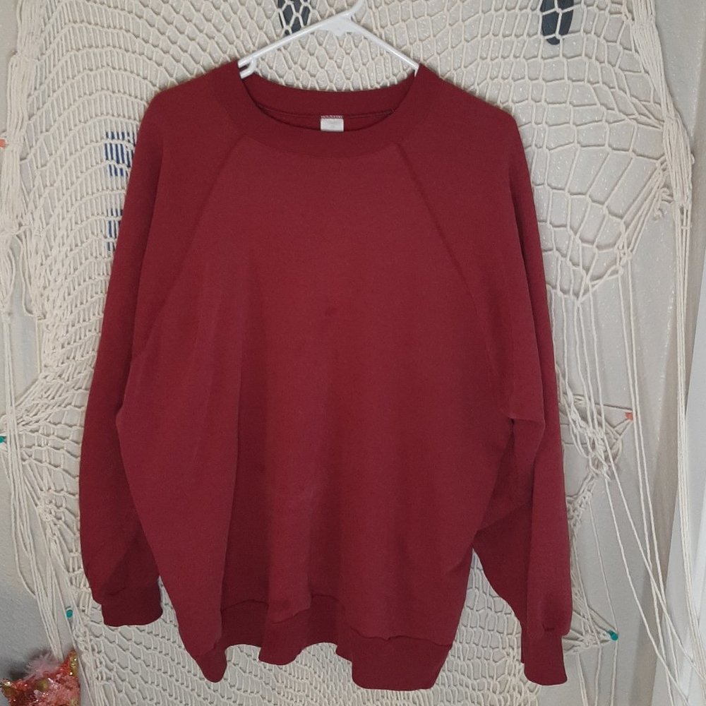3X Cozy Burgundy Sweater